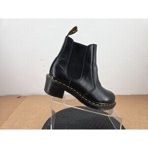 Dr. Marten Cadence Women's 8 Leather Heeled Chelsea Boot Black